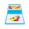 Junior Learning® Rainbow Pattern Blocks Magnetic Activities Learning Set
